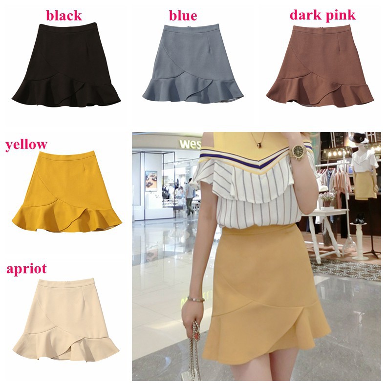 Chân váy lưng cao dáng chữ A thiết kế quyến rũ cho phái nữ | BigBuy360 - bigbuy360.vn