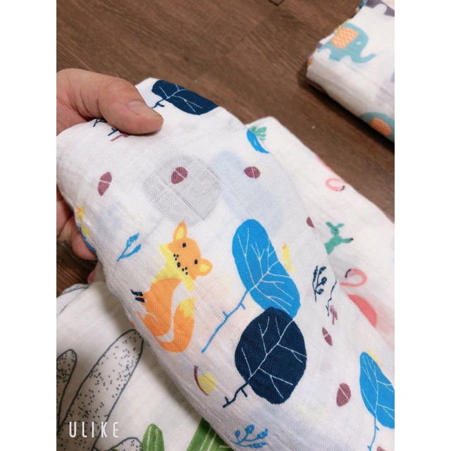 [Sale] Khăn xô Aden and Anais 1m20 x1m20- Hàng phân phối độc quyền