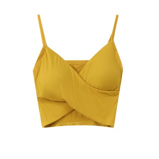[Kèm Video SP] Áo Hai Dây Nữ Cao Cấp Thun Tăm Vạt Chéo Trơn Màu Dáng Basic Phong Cách Thời Trang Sugal TOP NU SG 018