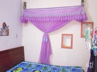 màn xếp không kèm khung 2mx2m50