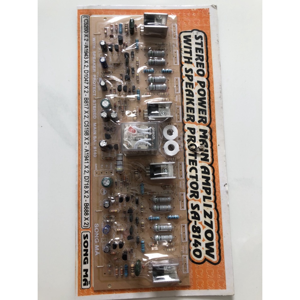 BO MẠCH AMPLY CÔNG SUẤT 270W- SA8140-SONG MÃ
