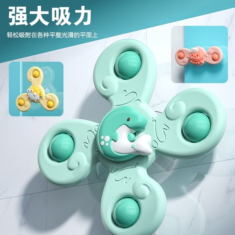 Con quay spinner cho bé 3 cánh 2 cánh 4 cánh cao cấp dán tường chống nước Doli Kids