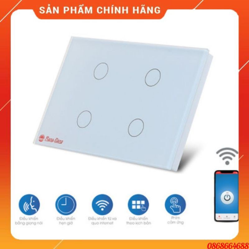 Công Tắc Cảm Biến WiFi Âm Tường Rạng Đông