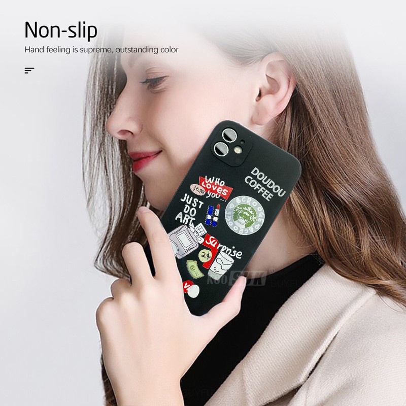 Ốp điện thoại silicon mềm Koosuk kiểu hoạt hình đáng yêu cho Xiaomi Redmi Note 10 9 Pro Max 9S 10S 10X 4G