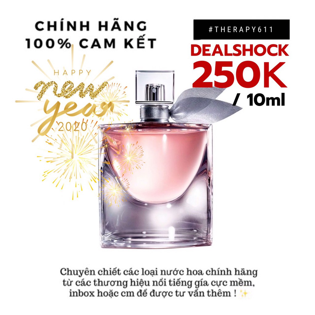 [𝗦𝗔𝗟𝗘]..::✨Mẫu chiết Nước Hoa Mẫu Thử Nữ Lancome La Vie Est Belle (5ml/10ml/20ml)✨::..