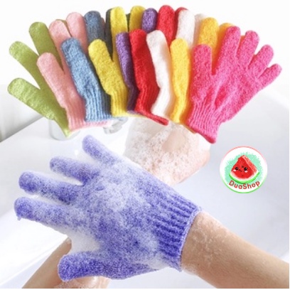 Găng tay tắm tẩy tế bào chết đa năng giúp mát xa và dưỡng ẩm cho da 🍉Duashop🍉