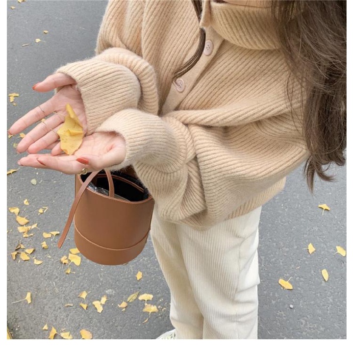 Áo Khoác Len cardigan Cổ Lọ Thời Trang Nữ Tính