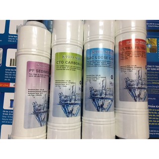 Bộ 4 lõi lọc Nóng Lạnh HÀN QUỐC