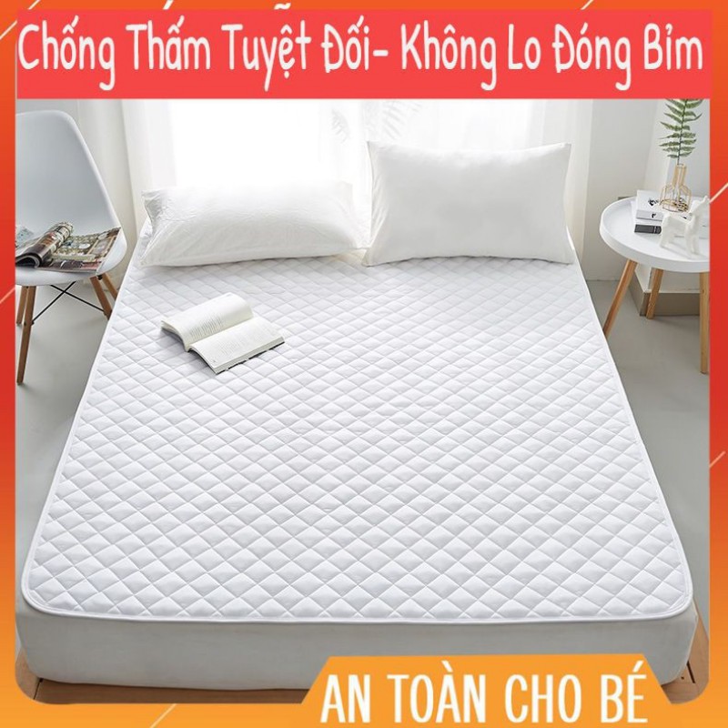 [HÀNG CAO CẤP] Ga Chống Thấm Tuyệt Đối Bởi Tấm Lót Bảo Vệ Đệm ƯU VIỆT hơn bất kỳ Loại Ga Chống Thấm Nào