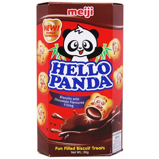 Bánh gấu Meiji Hello Panda Socola 50g Combo 10 Hộp