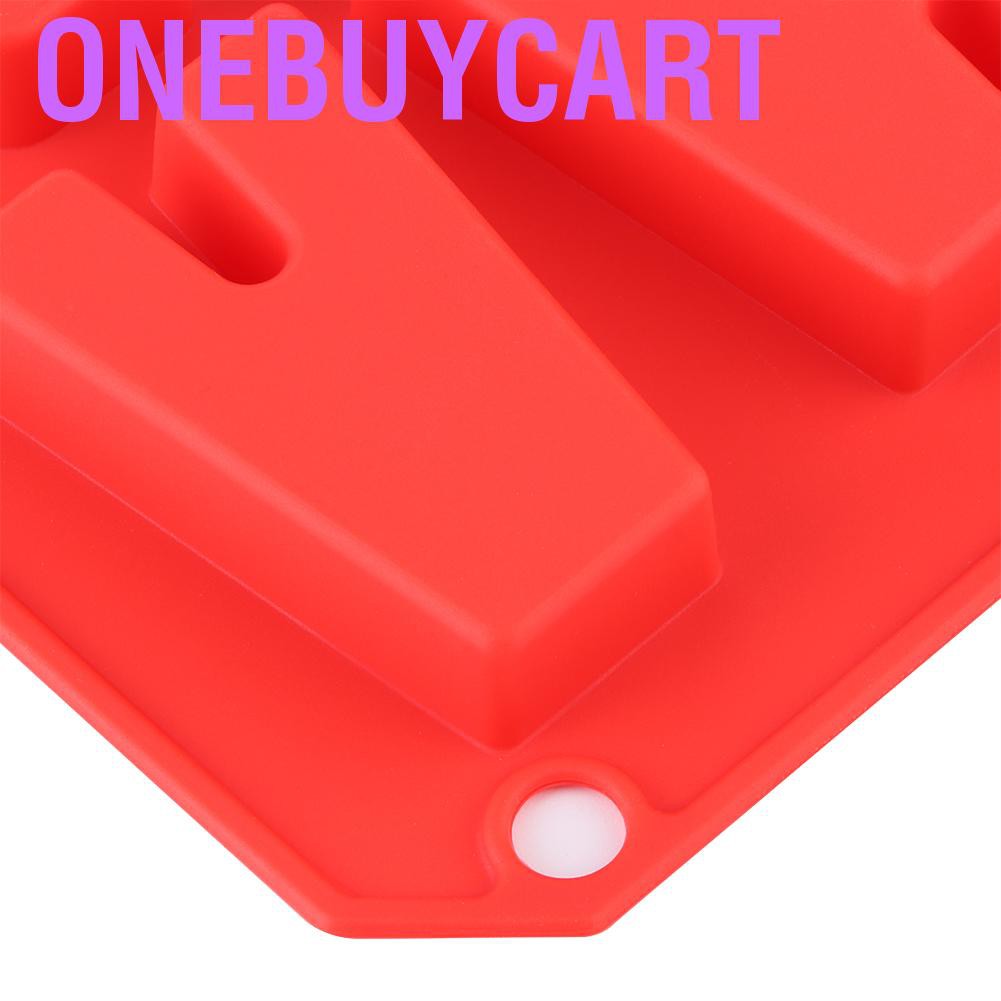 Khuôn Làm Bánh Chống Dính Hình Chữ Cái Bằng Silicon