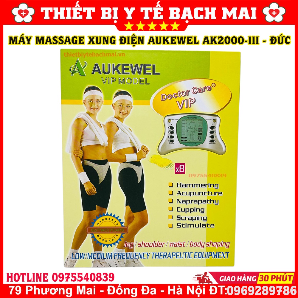 Máy Massage Xung Điện Trị Liệu AUKEWEL Doctor Care Vip AK2000-IV [Bảo Hành 5 Năm]