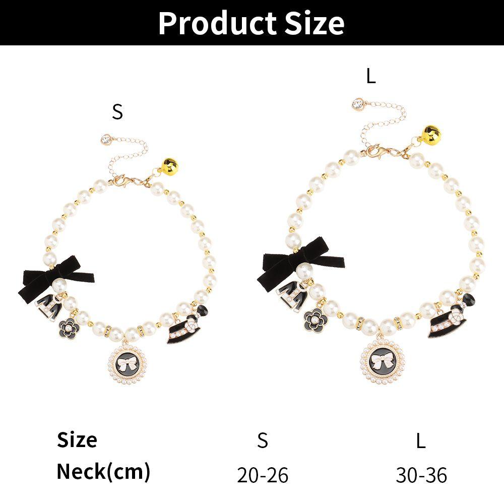 SUSANS Pet   Collar Fashion Pet Products Adjustable Puppy Accessories Bow Dog Bell