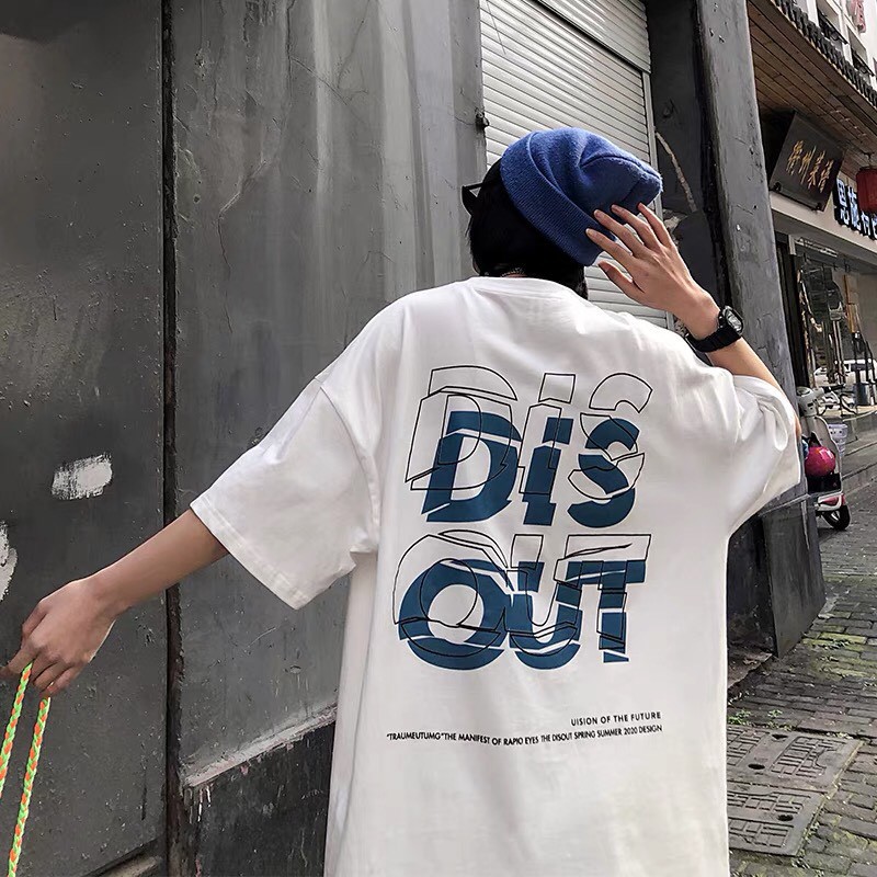 Áo phông tay lỡ WIND unisex form rộng DISOUT thời trang nam nữ oversize ulzzang | BigBuy360 - bigbuy360.vn