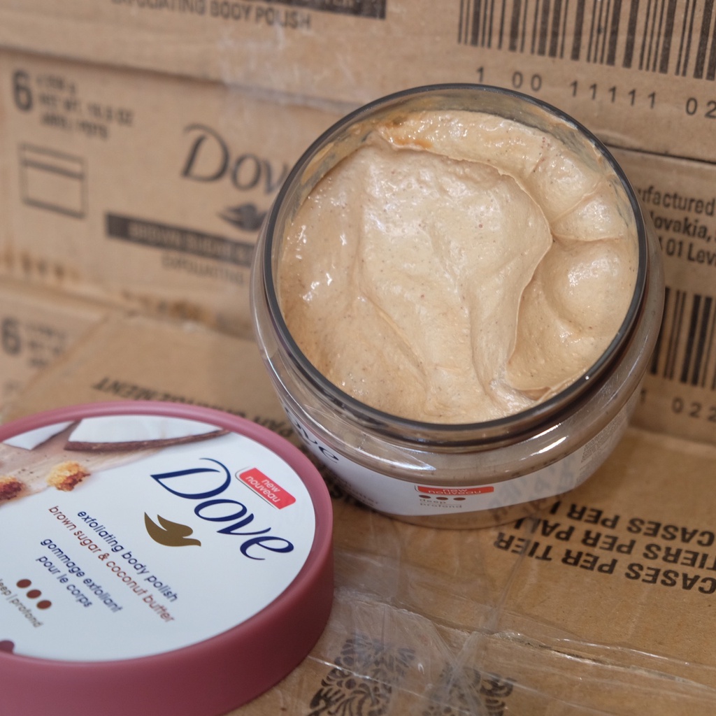 Tẩy Da Chết Toàn Thân DOVE Exfoliating Body Polish 298g Bản Mỹ