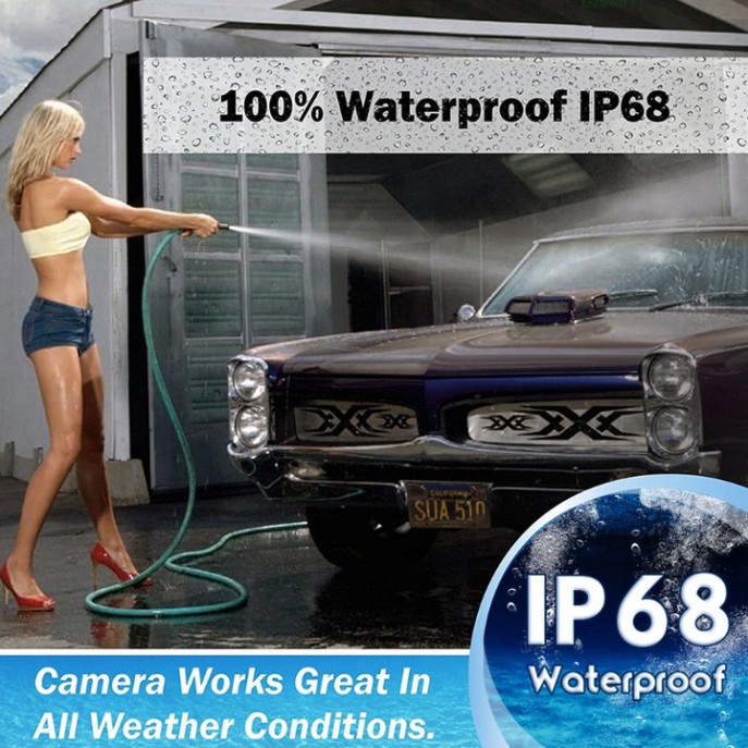 Sản phẩm  Camera lùi ô tô AHD độ nét cao dành cho màn hình DVD TJ-HS-XG: DC12, 1280(H)*960(V) pixels, IP68 .. | BigBuy360 - bigbuy360.vn