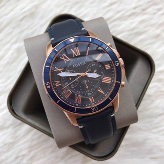 Đồng hồ nam fossil fs5237 - máy cơ - kính khoáng cứng - dây da