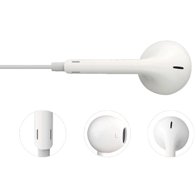 Tai Nghe Nhét Tai 3.5mm Dành Cho IOS Android Tai Nghe Âm Thanh Nổi Có Micrô, Tai Nghe Hifi Máy Tính Di Động