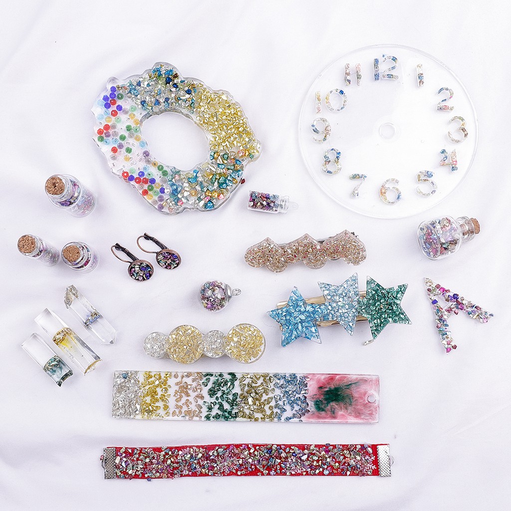 Beadia Hạt Pha Lê Nhiều Màu Sắc Dùng Làm Trang Sức DIY