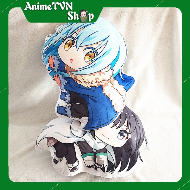 Nhồi bông in 2 mặt Anime Manga Tensei Shitara Slime Datta Ken - 40 Cm - Siêu dễ thương ôm cực đã