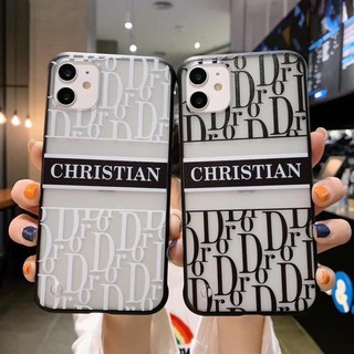 Ốp lưng iphone dio-lv viền đen 2 màu đen trắng