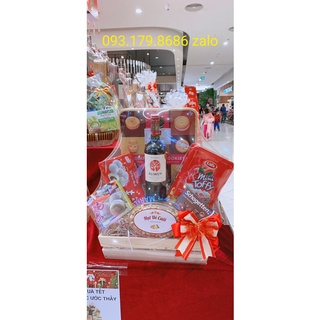 MÀNG CO GÓI GIỎ QUÀ TẾT ( Cao 60,70, 80 cm )