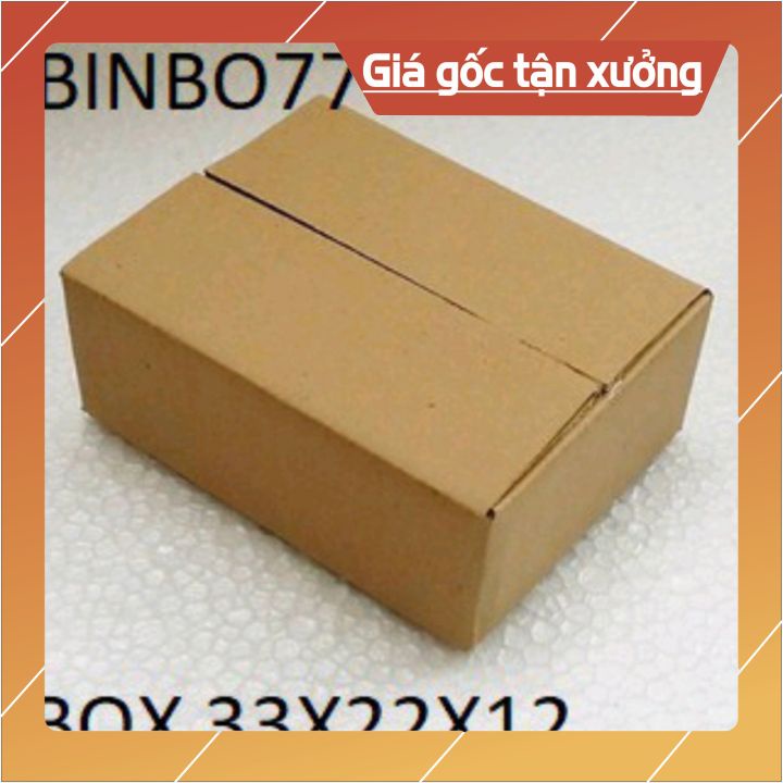 Thùng carton 33x22x12 bộ combo 40 hộp