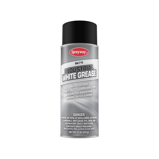 Chất bôi trơn trắng chịu nhiệt độ cao trong công nghiệp Sprayway Industrial White Grease SW-715 312g