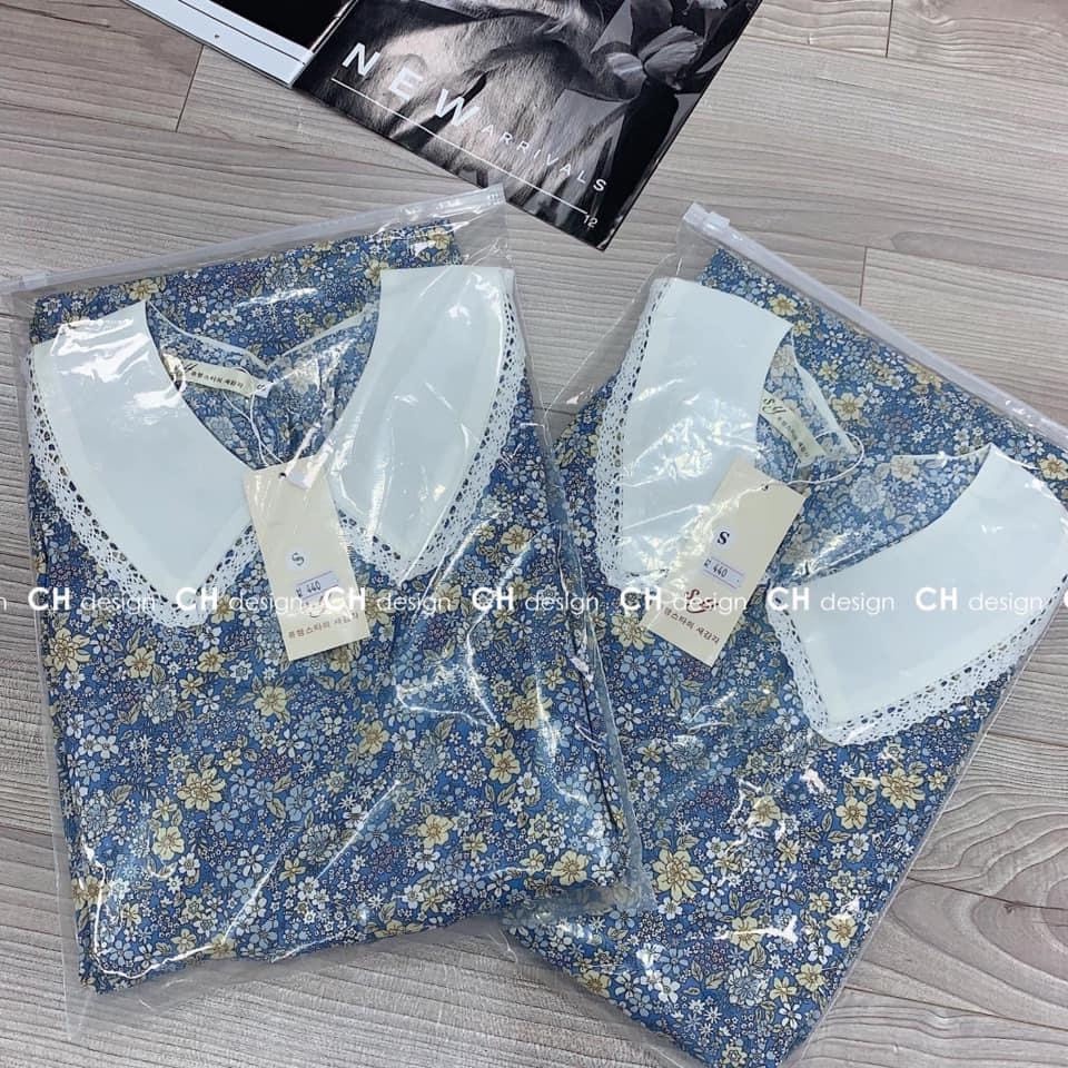 [HOT] Váy bầu thiết kế họa tiết hoa nhí xinh xắn