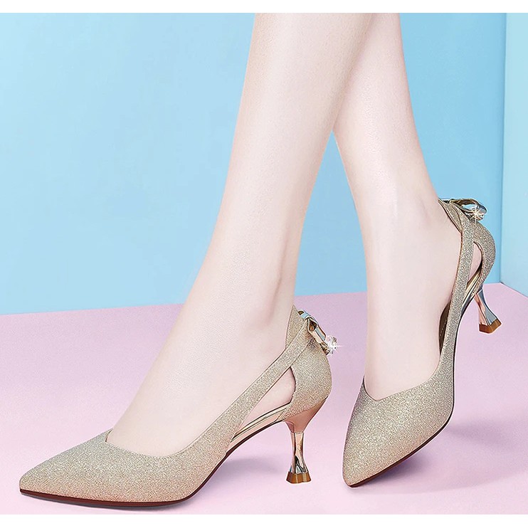 Giày Cao Gót Thời Trang Hàn Cho Nữ