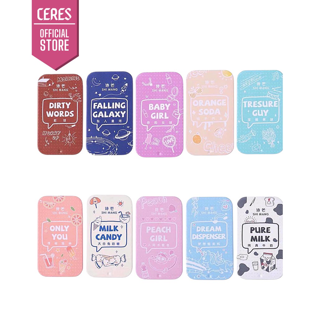 Nước Hoa Khô 💎𝑭𝒓𝒆𝒆𝒔𝒉𝒊𝒑💎  Nước Hoa Nữ Mini Sáp Thơm Shimang Vị Trái Cây