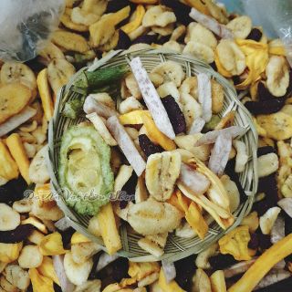 500gr - Trái Cây-Rau Củ Sấy Thập Cẩm Vụn