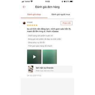 Mặt nạ dưỡng da Chando