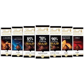 Dark chocolate Lindt Excellence Thuỵ Sĩ 100gam