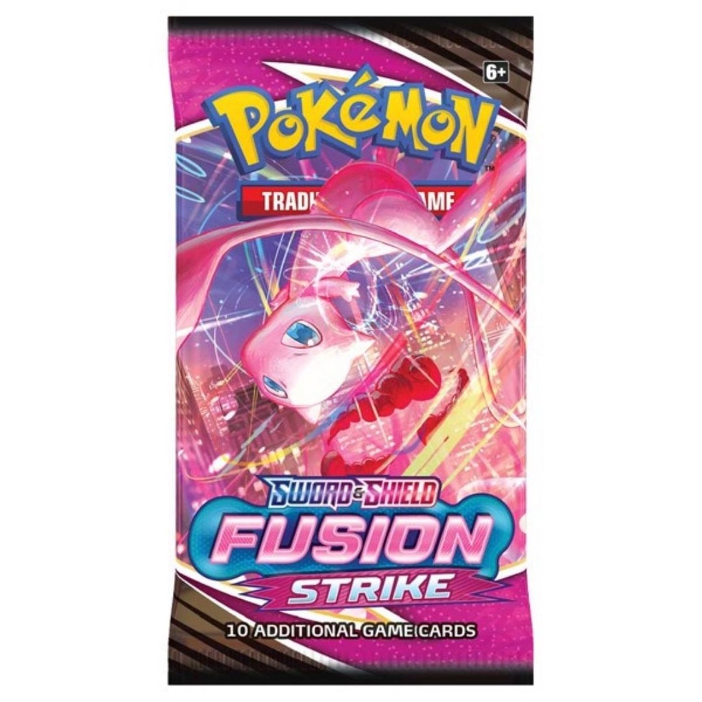 Bài Pokemon TCG Sword and Shield Fusion Strike Booster Pack Build Deck phiên bản tiếng Anh CHÍNH HÃNG MỸ POKTCGUSBP28