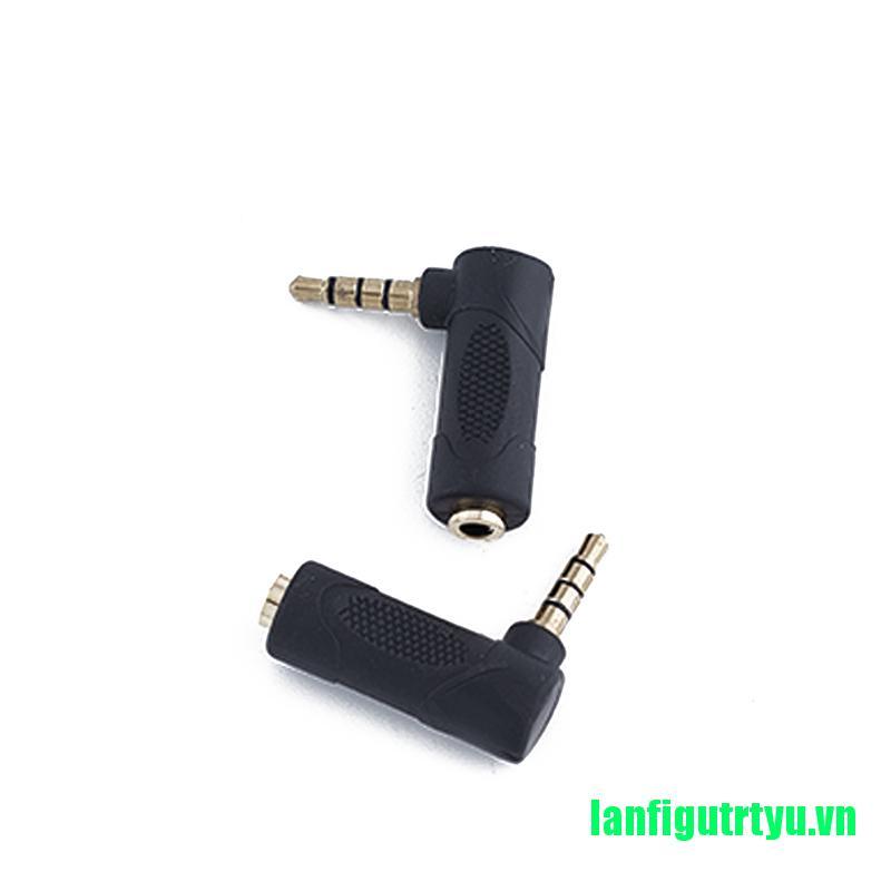 1 Đầu Nối Âm Thanh Hình Chữ L 3.5mm 3 Cực 90 Độ | BigBuy360 - bigbuy360.vn