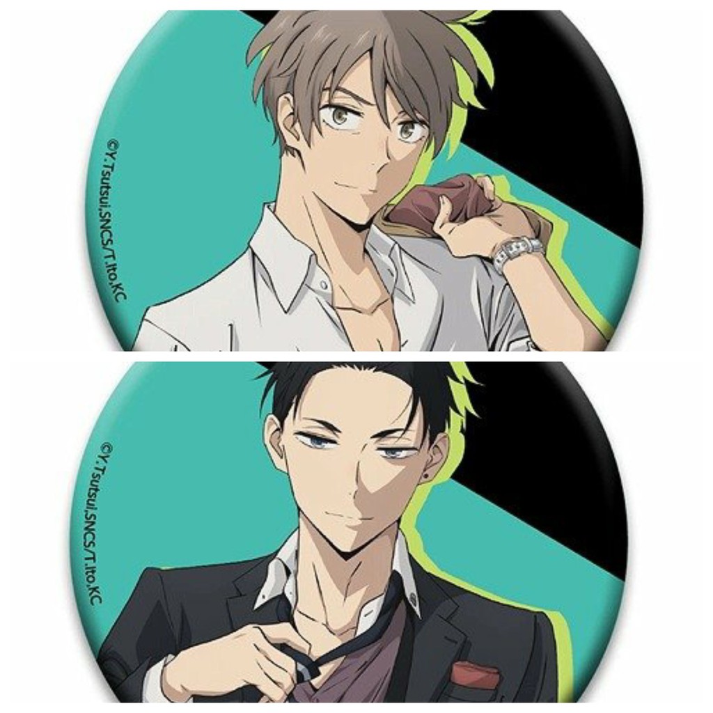 Huy hiệu cài áo IN HÌNH Fugou Keiji Balance:Unlimited Thám tử đại gia anime chibi dễ thương tiện lợi m01