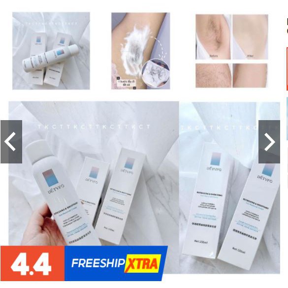 Kem Tẩy Lông DETVFO - HÀNG CHÍNH HÃNG