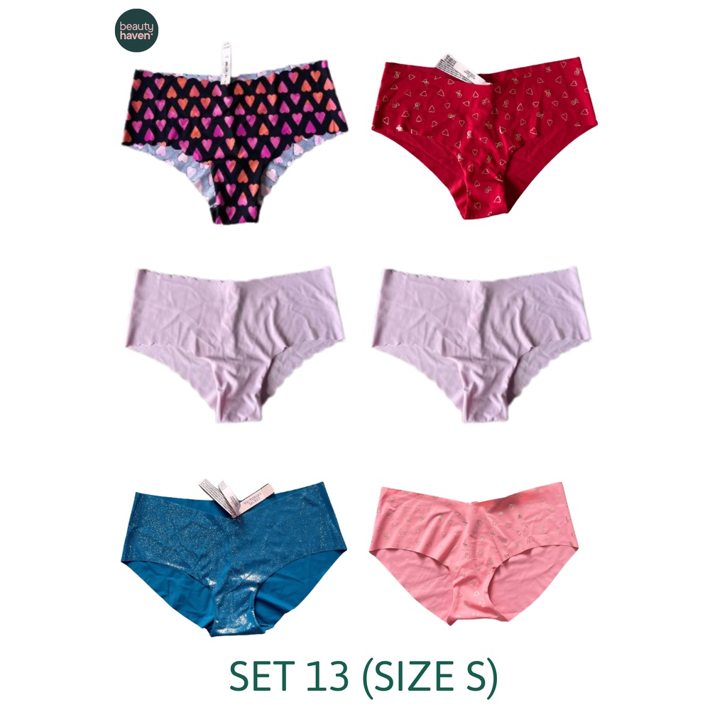 Set 6 Quần lót nữ Victoria's Secret chính hãng Size S