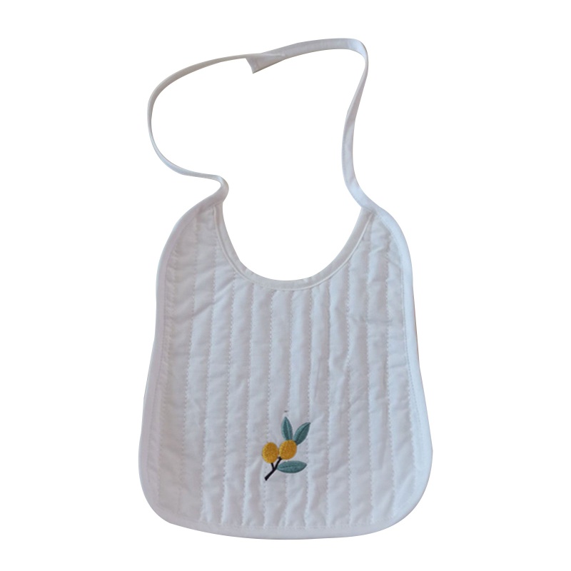 Yếm Ăn Vải Cotton Mềm Mại Thêu Hình Động Vật Hoạt Hình Có Thể Điều Chỉnh Cho Bé Sơ Sinh