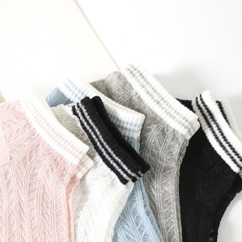 Vớ cổ ngắn siêu mỏng thời trang thịnh hành cho nữ