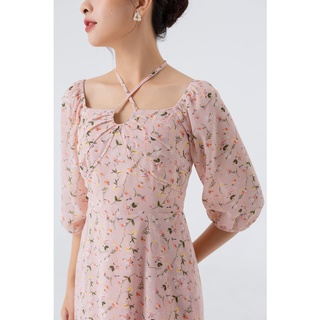 ĐẦM HOA NHÍ THẮT DÂY 3435