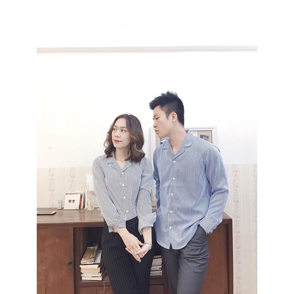 Áo sơmi nam nữ - Basic Cotton Shirt