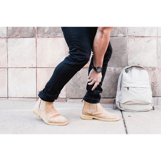 chelsea boots tan