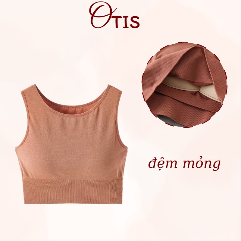 Áo Bra Hai Dây, Áo Bra Tập Gym Cotton Co Dãn Thoải Mái Cá Tính OTIS - 855