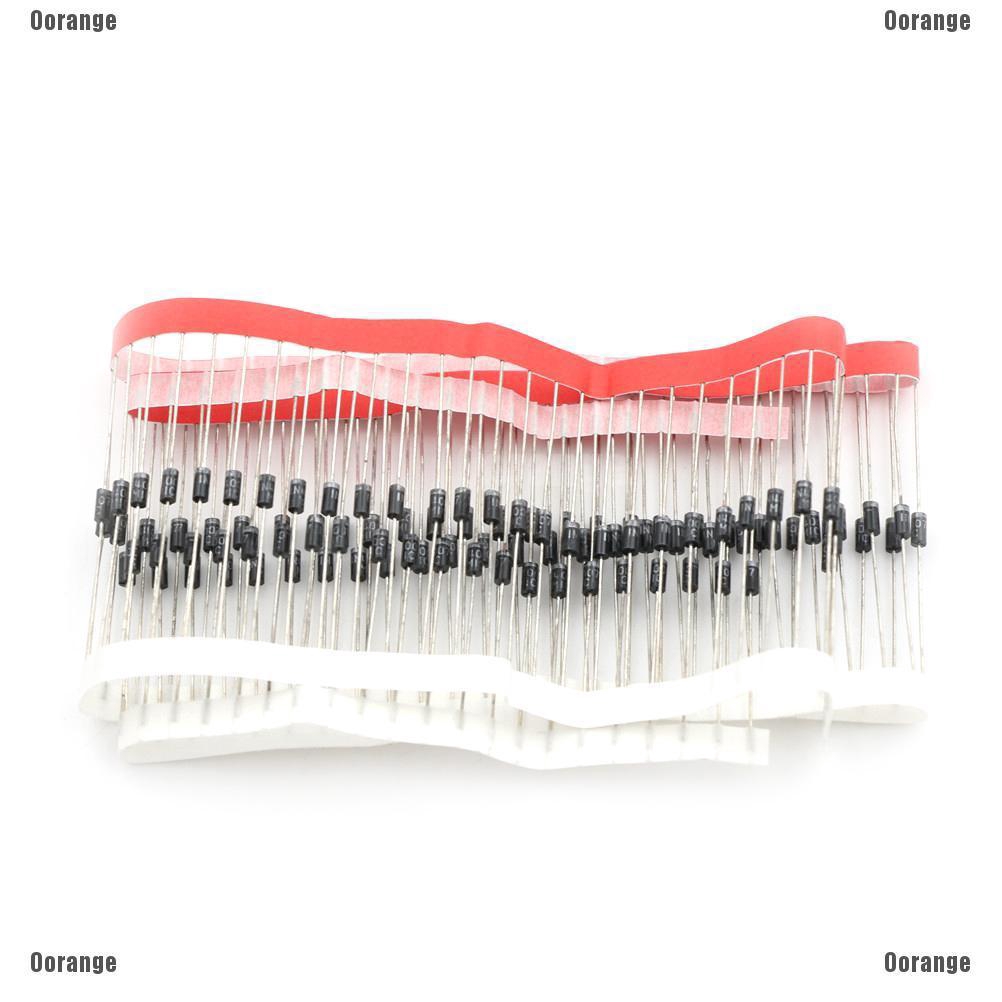 Bộ 100 Diode do-41 Linh Kiện 1n4007 1A