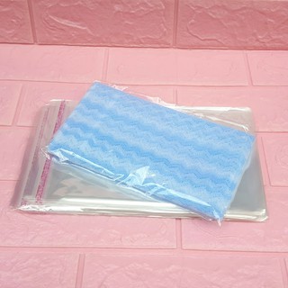 100g (~55cái) Túi Opp dán mép 14x20cm (+ 4cm) - Túi nilon băng keo dán miệng