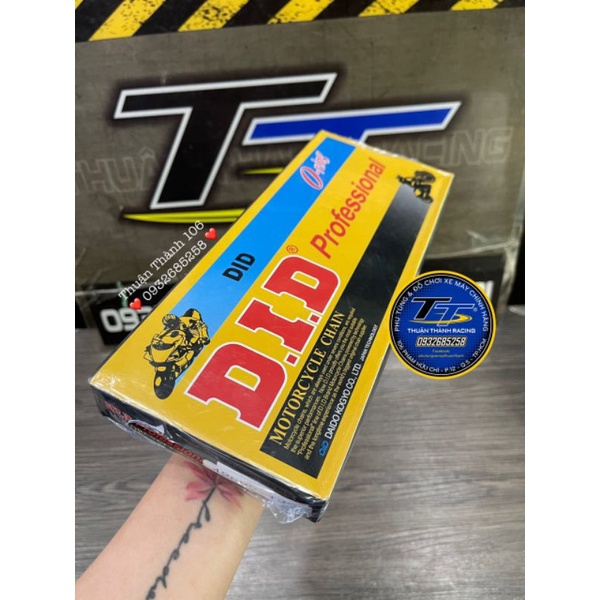 Sên Phốt Cao su DD 428HV - 136L Vàng đồng