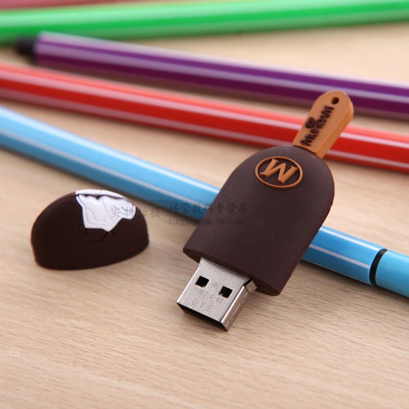 Usb 3.0 Tốc Độ Cao 4GB 8GB 16GB 32GB 64GB Hình Cây Kem Hoạt Hình