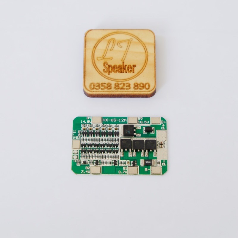 Mạch sạc cân bằng và bảo vệ pin 6S 12A - pin Lithium Ion 18650